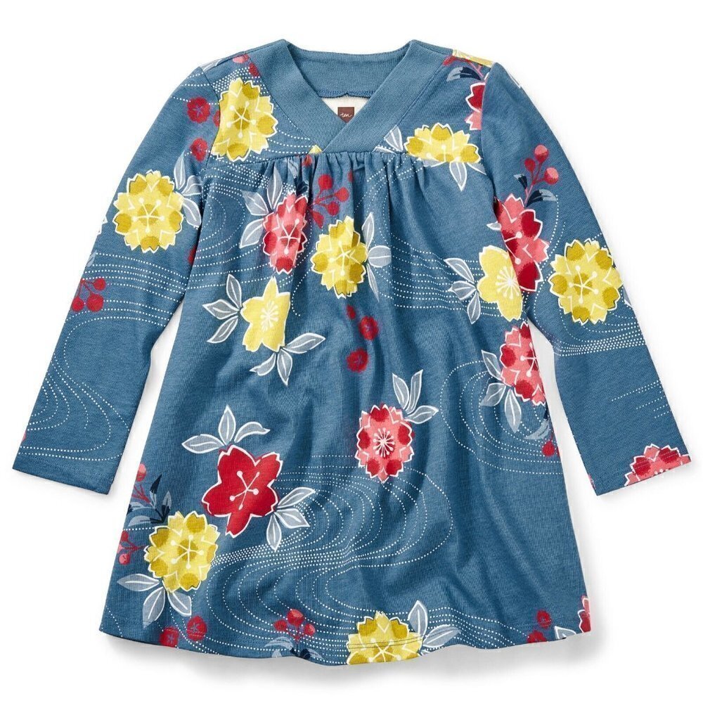 Tea Collection dress size 4  girl Japan Riko Trapeze